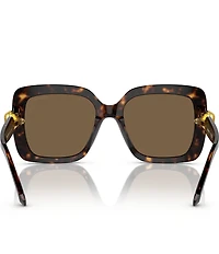 Swarovski Women's SK6001 55mm Tortoise Square Sunglasses