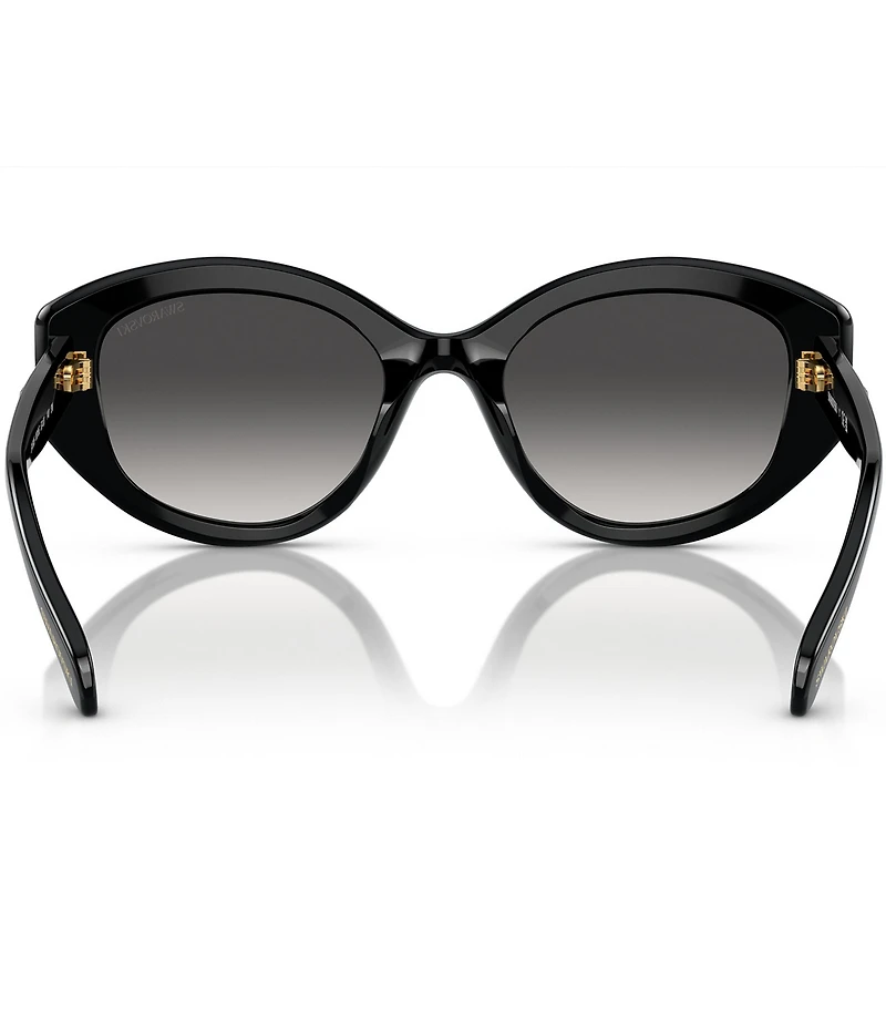 Swarovski SK6005 53mm Crystal Cat Eye Sunglasses
