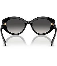 Swarovski SK6005 53mm Crystal Cat Eye Sunglasses