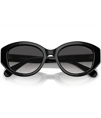 Swarovski SK6005 53mm Crystal Cat Eye Sunglasses