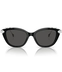 Swarovski SK6010 53mm Jeweled Cat Eye Sunglasses