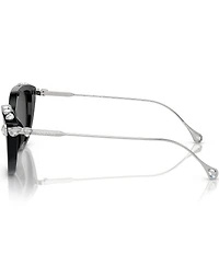 Swarovski SK6010 53mm Jeweled Cat Eye Sunglasses