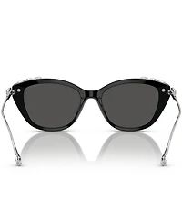 Swarovski SK6010 53mm Jeweled Cat Eye Sunglasses