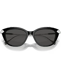 Swarovski SK6010 53mm Jeweled Cat Eye Sunglasses