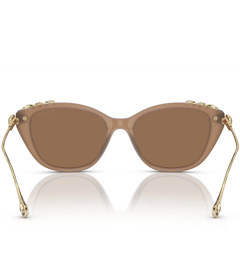 Swarovski SK6010 53mm Jeweled Cat Eye Sunglasses