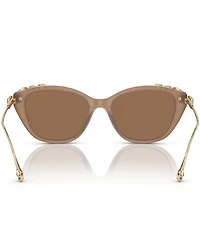 Swarovski SK6010 53mm Jeweled Cat Eye Sunglasses