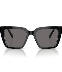 Swarovski Women's SK6013 54mm Cat Eye Polarized Sunglasses