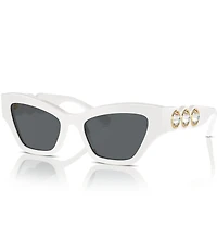Swarovski SK6021 53mm Jeweled Cat Eye Sunglasses
