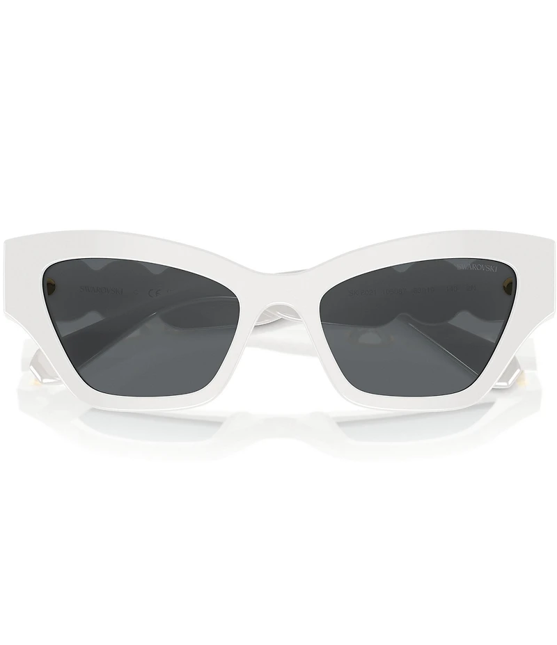Swarovski SK6021 53mm Jeweled Cat Eye Sunglasses