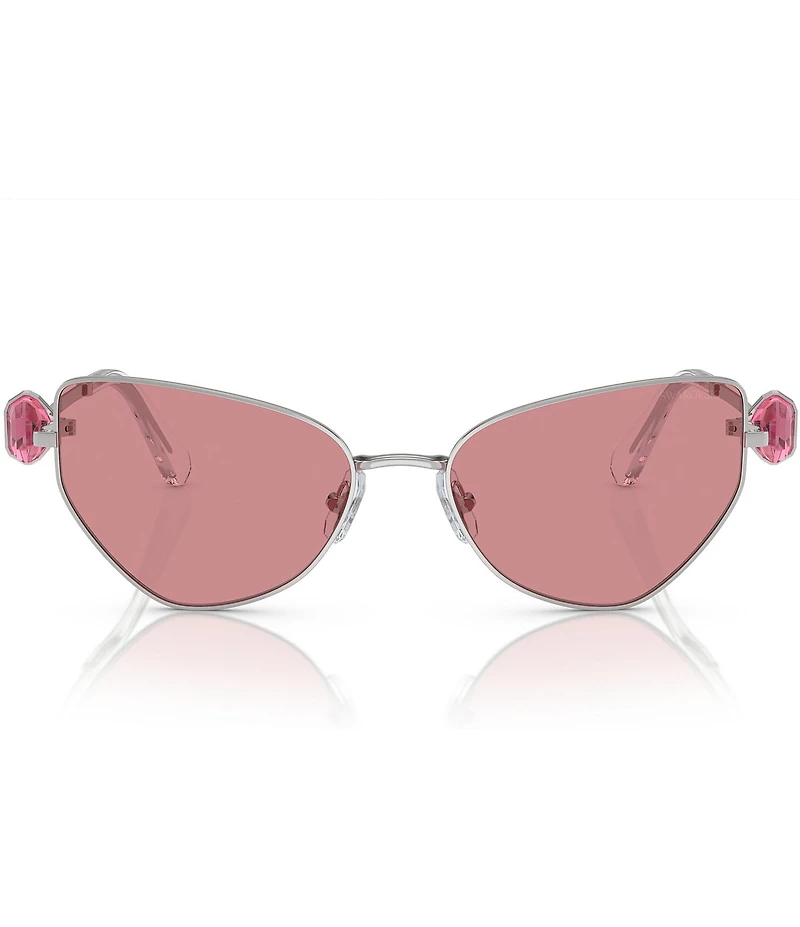 Swarovski SK7003 57mm Statement Cat Eye Sunglasses