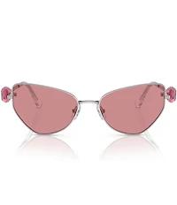 Swarovski SK7003 57mm Statement Cat Eye Sunglasses