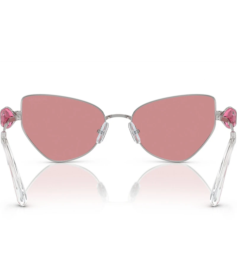 Swarovski SK7003 57mm Statement Cat Eye Sunglasses