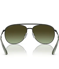 Swarovski SK7005 61mm Gradient Lens Aviator Sunglasses