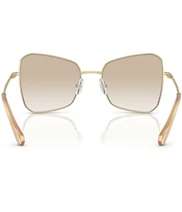 Swarovski SK7008 57mm Gradient Butterfly Sunglasses