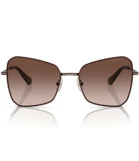 Swarovski SK7008 57mm Gradient Butterfly Sunglasses