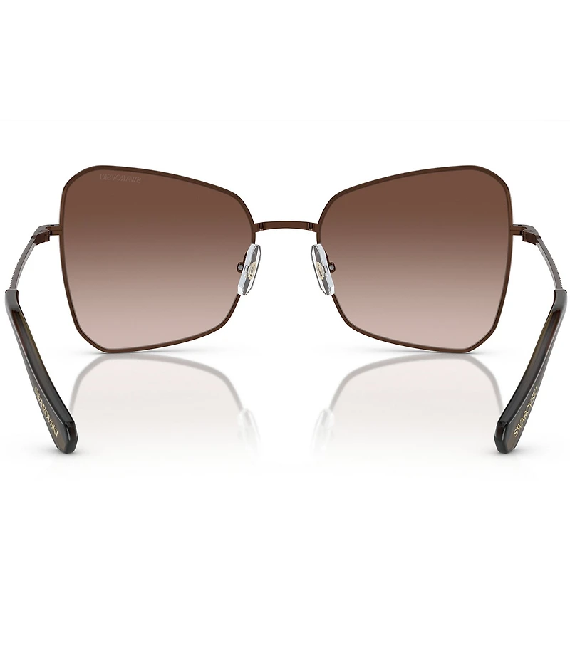 Swarovski SK7008 57mm Gradient Butterfly Sunglasses