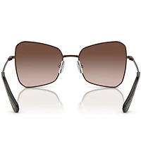 Swarovski SK7008 57mm Gradient Butterfly Sunglasses