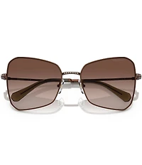 Swarovski SK7008 57mm Gradient Butterfly Sunglasses