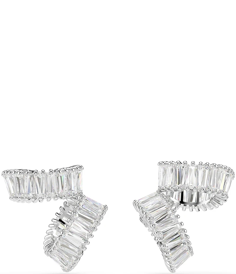Swarovski x Ariana Grande Baguette Cut Ear Cuff Earrings