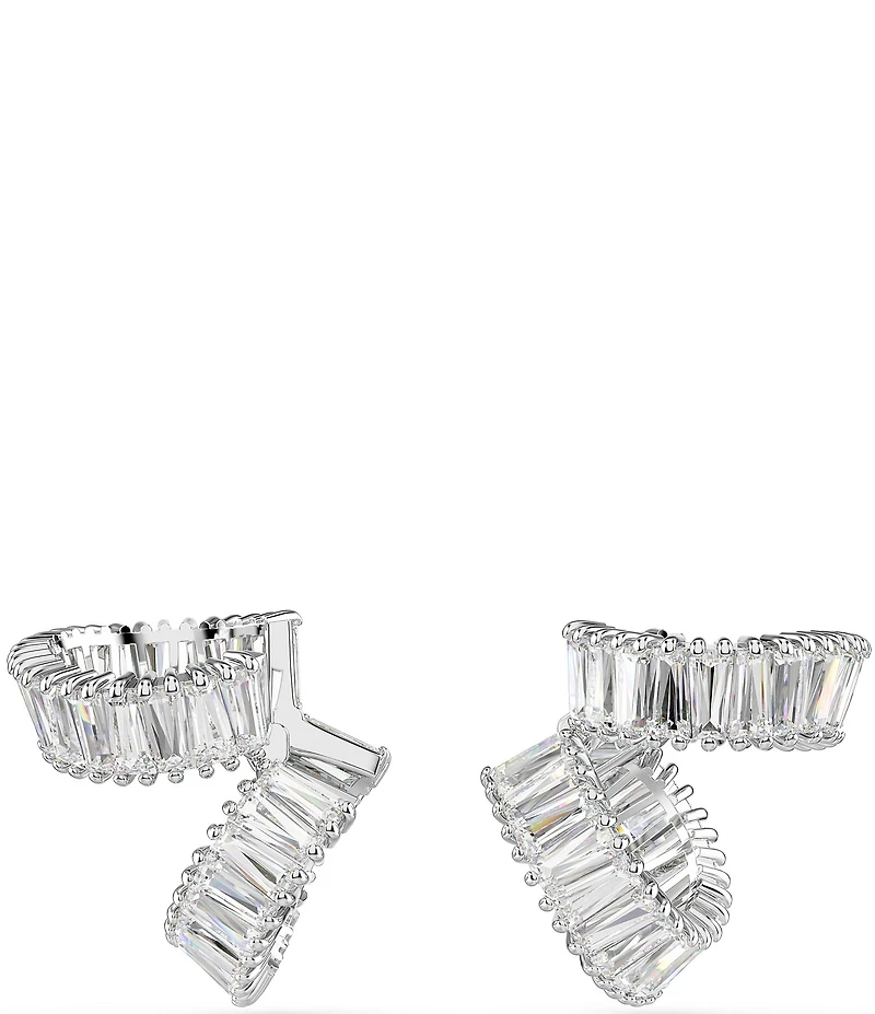 Swarovski x Ariana Grande Baguette Cut Ear Cuff Earrings