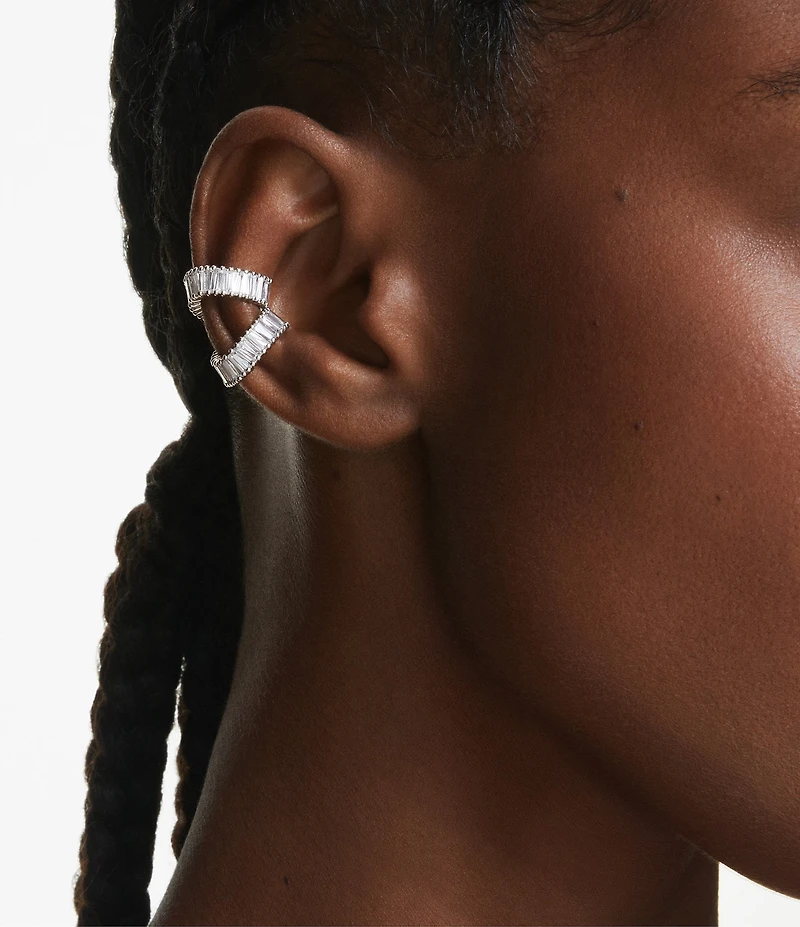 Swarovski x Ariana Grande Baguette Cut Ear Cuff Earrings