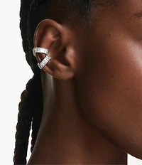Swarovski x Ariana Grande Baguette Cut Ear Cuff Earrings