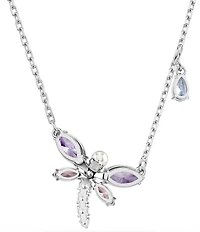 Swarovski x Ariana Grande Crystal Dragonfly Short Pendant Necklace