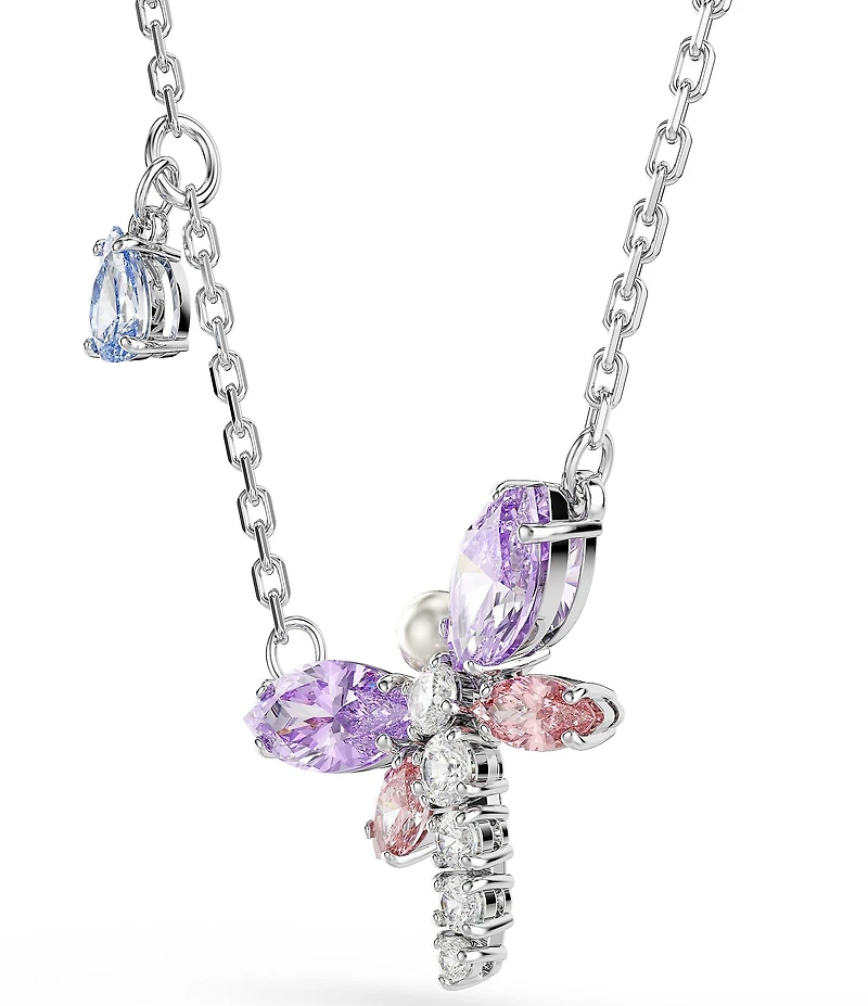 Swarovski x Ariana Grande Crystal Dragonfly Short Pendant Necklace