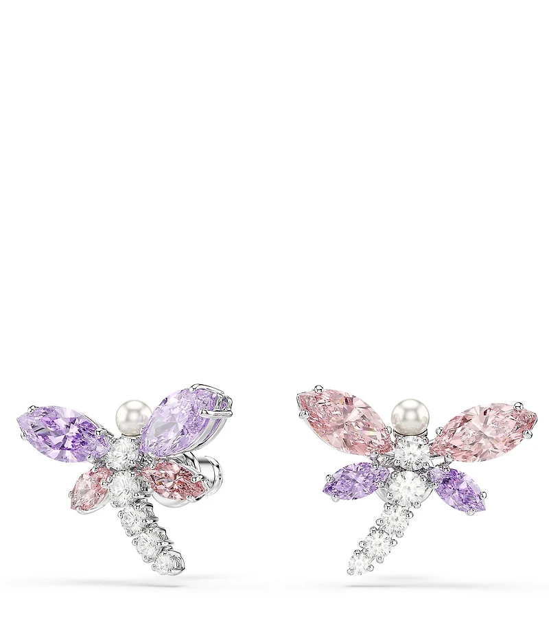 Swarovski x Ariana Grande Crystal Dragonfly Stud Earrings
