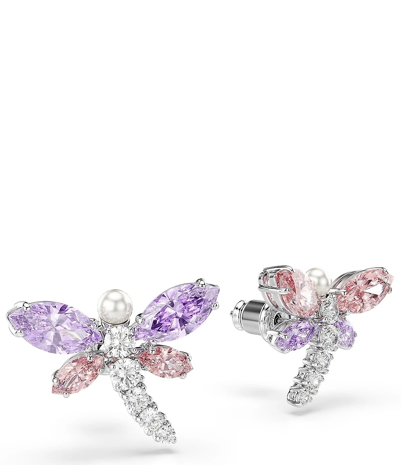 Swarovski x Ariana Grande Crystal Dragonfly Stud Earrings