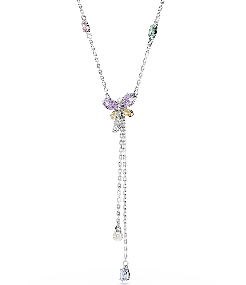 Swarovski x Ariana Grande Crystal Dragonfly Y Necklace