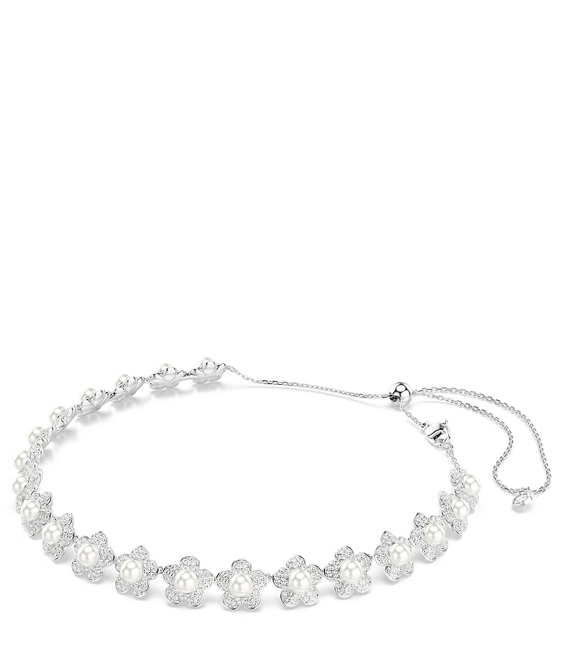 Swarovski x Ariana Grande Crystal Pearl Choker Necklace