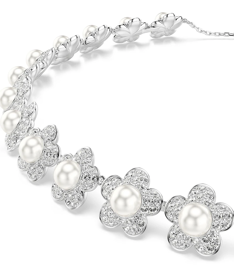 Swarovski x Ariana Grande Crystal Pearl Choker Necklace