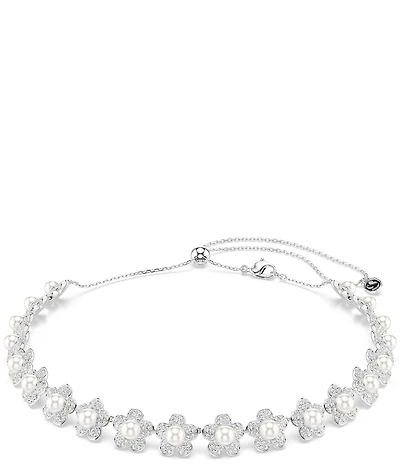 Swarovski x Ariana Grande Crystal Pearl Choker Necklace