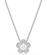 Swarovski x Ariana Grande Crystal Pearl Short Pendant Necklace