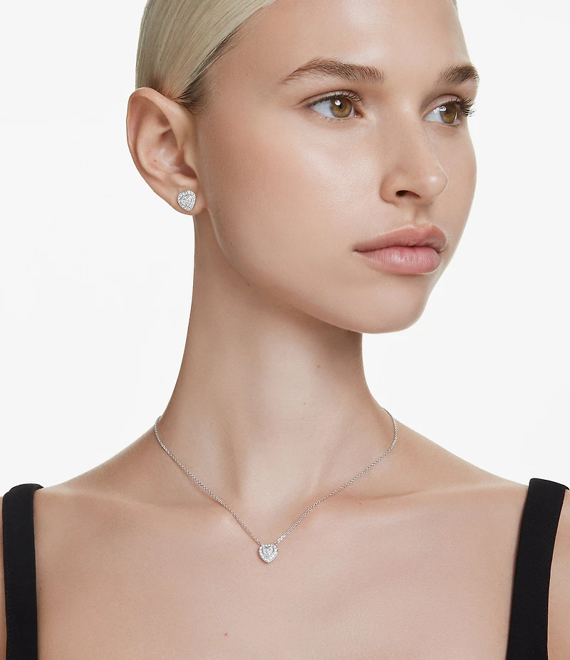 Swarovski x Ariana Grande Heart Short Pendant Necklace