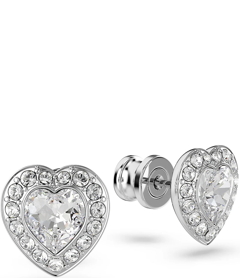 Swarovski x Ariana Grande Heart Stud Earrings