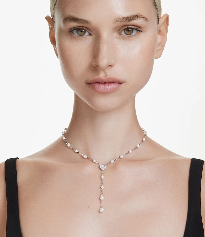 Swarovski x Ariana Grande Heart Y Necklace