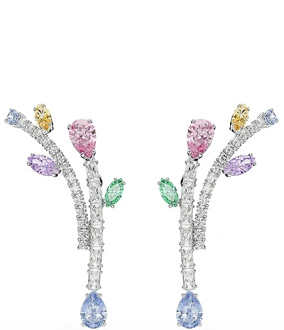 Swarovski x Ariana Grande Multicolored Crystal Drop Earrings
