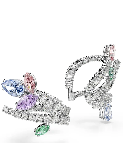 Swarovski x Ariana Grande Multicolored Crystal Ear Cuffs