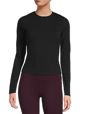 Sweaty Betty Essential Sculpt Crew Neck Long Sleeve Top
