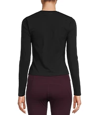 Sweaty Betty Essential Sculpt Crew Neck Long Sleeve Top