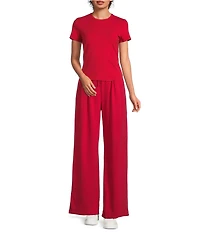 Sweaty Betty Essential Sculpt Crew Neck Short Sleeve Top