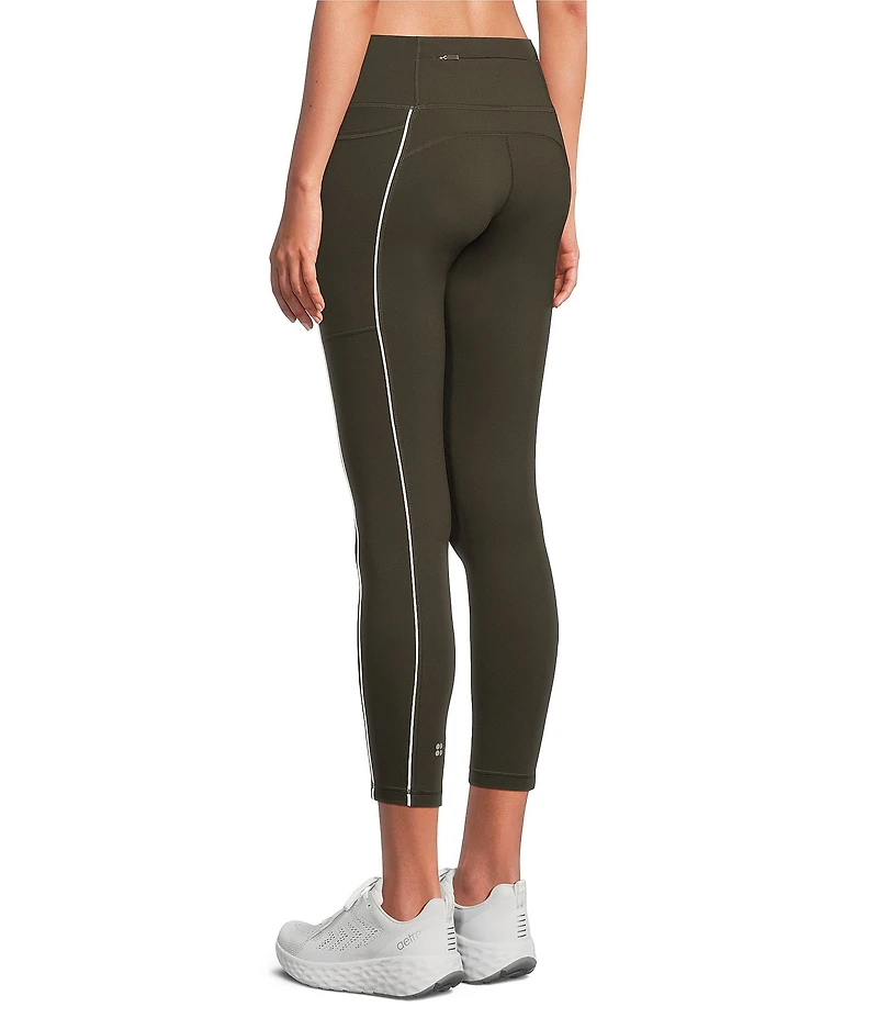 Sweaty Betty Power High Rise 7/8 Piping Coordinating Workout Leggings