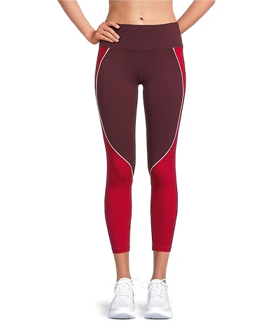 Sweaty Betty Power Workout 7/8 Colorblock Leggings