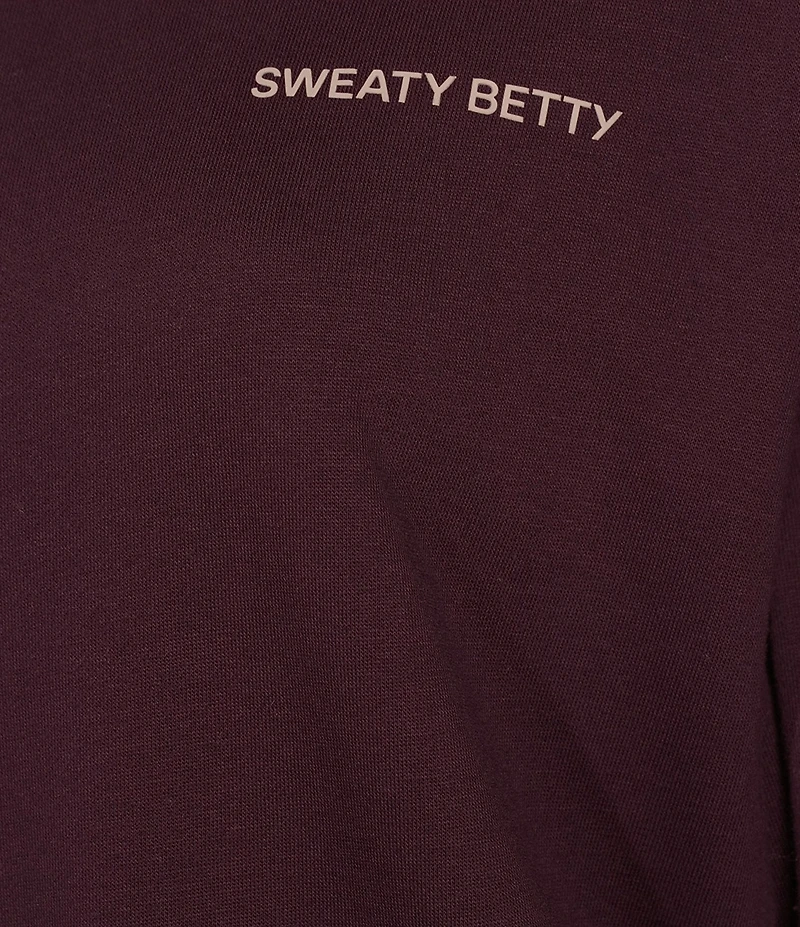 Sweaty Betty Revive Crew Neck Long Sleeve Pullover Sweatshirt