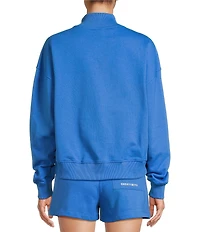 Sweaty Betty Revive Crop Half Zip Coordinating Sweatshirt