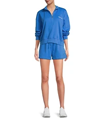 Sweaty Betty Revive Crop Half Zip Coordinating Sweatshirt