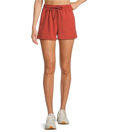 Sweaty Betty Revive Organic Cotton Coordinating High Waist Boxy Shorts