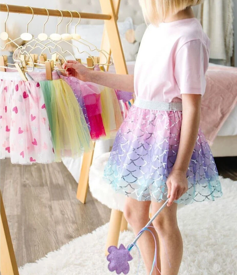 Sweet Wink Baby Girls Sparkling Mermaid Tutu Skirt